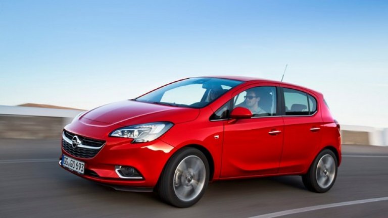 Opel Corsa има 4 звезди и 79% процента на възрастните пасажери
