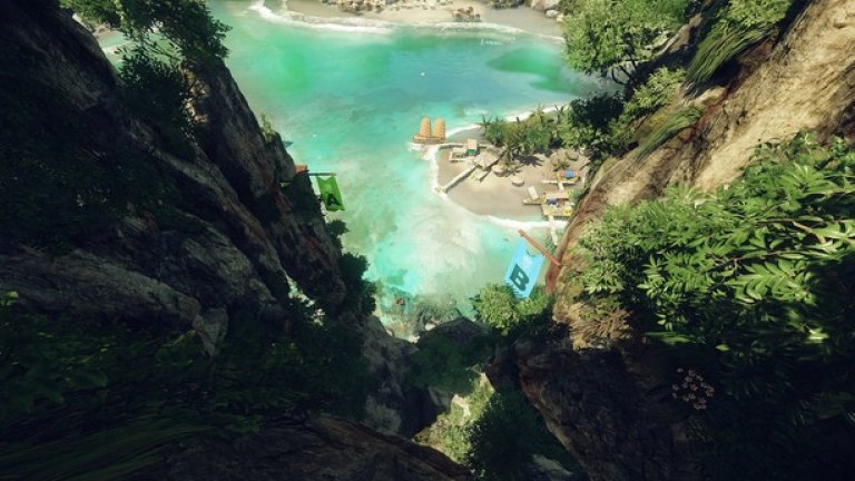 VR играта The Climb на именития разработчик Crytek ви позволява да се изявявате като катерачи из красиви местности. Заглавието е за Oculus Rift и се играе чрез движения на главата