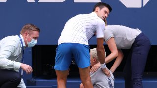 Шок! Дисквалифицираха Джокович от US Open (видео)