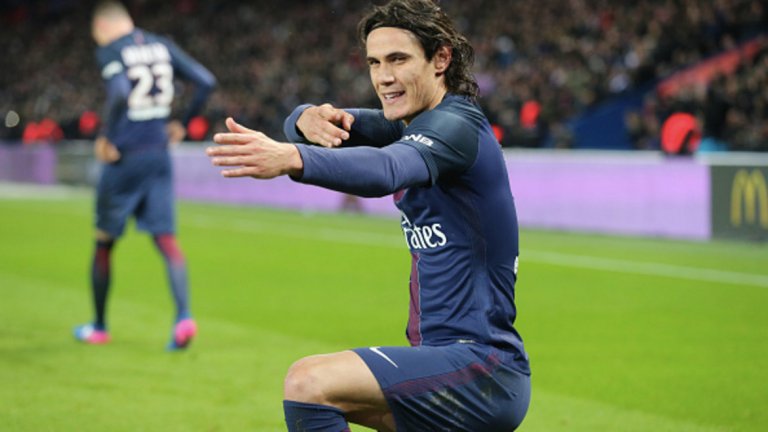 Кавани вкара от дузпа за домакини.