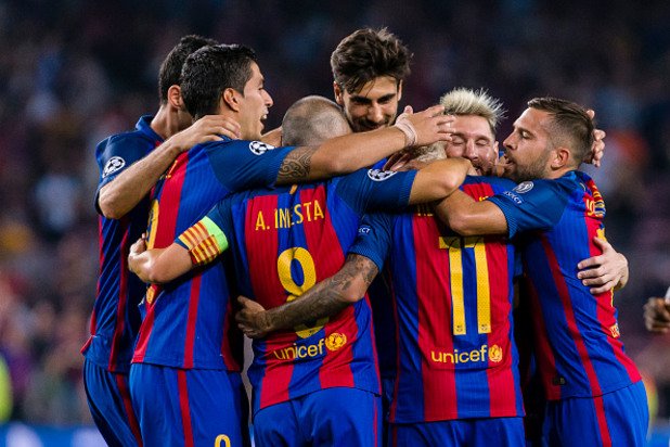 7. Победата със 7:0 е най-изразителната (+7) за Барселона, както в Шампионската лига, така и за КЕШ.