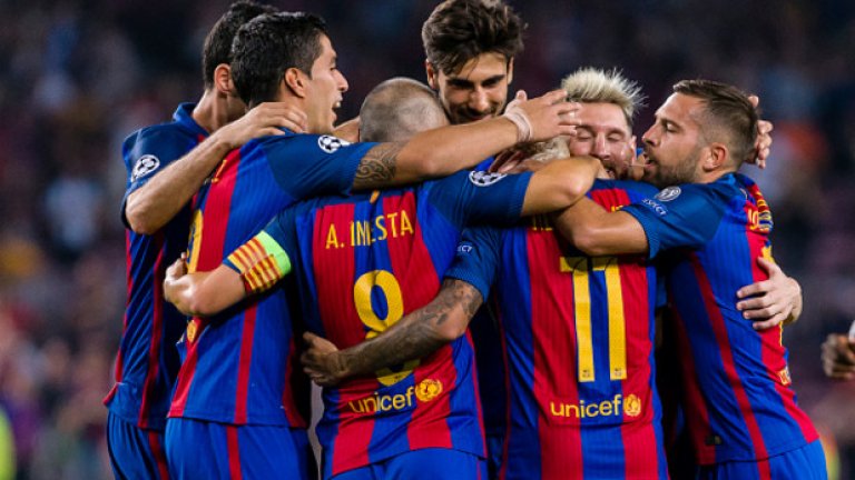 7. Победата със 7:0 е най-изразителната (+7) за Барселона, както в Шампионската лига, така и за КЕШ.