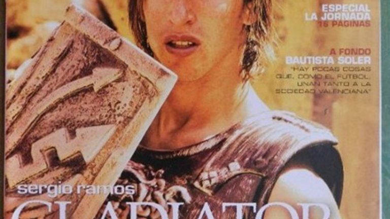 Корицата като гладиатор за Don Balon