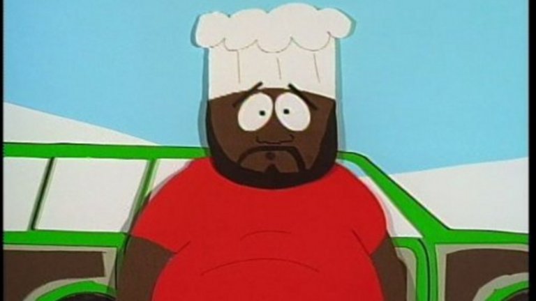 6. Айзък Хейс – Шеф в "South Park"
Случаят с актьора и музикант Хейс е малко по-различен. От самото начало на анимационната сатира South Park през 1997 г. той озвучава чернокожия готвач Шеф, който работи в училищния стол, посещаван от главните герои. С басовия глас на Хейс героят му дава напътствия на малчуганите, а често се изпуска пред тях за неща, за които не бива да говориш пред невръстни ученици.
Един ден обаче крайният хумор на Мат Стоун и Трей Паркър – създателите на анимационната поредица, отива в насока, която Хейс не може да одобри. През 2005 г. за пръв, но не и последен път South Park се подиграва със сциентологията. Самият актьор изповядва тази религия. Първоначално той коментира в интервюта, че Мат и Трей "не са разбрали правилно" сциентологията.
През март 2006 г. обаче е разпространено съобщение от името на актьора, в което той настоява да бъде отписан от шоуто. Стоун и Паркър изпълняват желанието му, а Шеф (не озвучен от Хейс) умира по доста неприятен начин. Години по-късно синът на вече покойния актьор разкрива, че решението за напускане не е било взето от самия Хейс, а от обкръжението му – повечето хора от които са сциентолози.