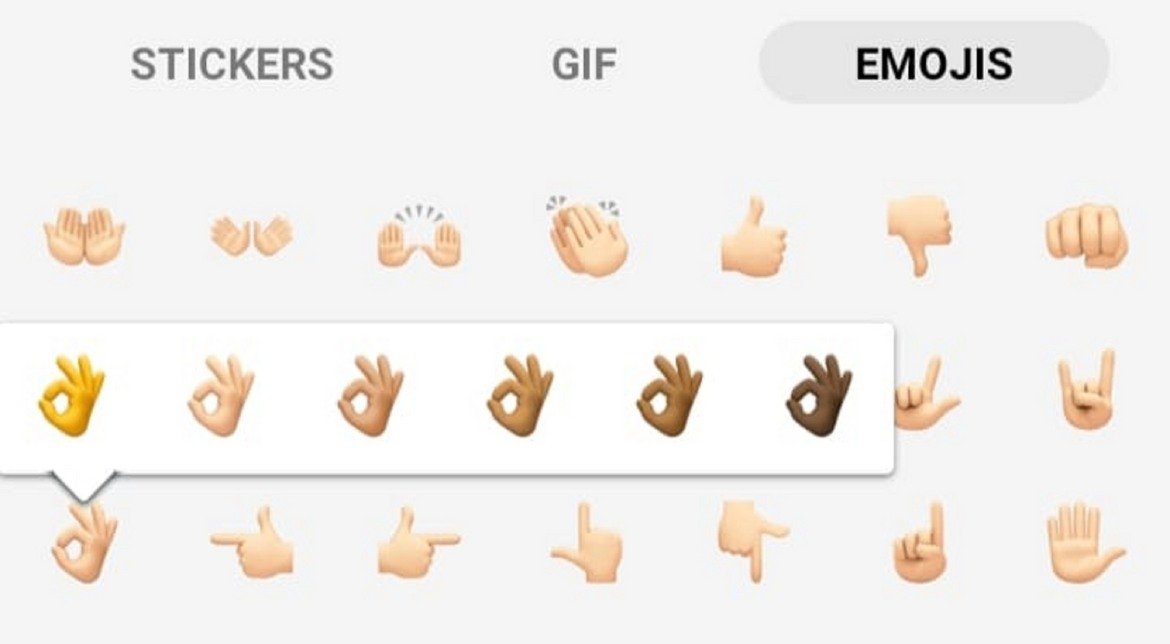 В социалната мрежа Messenger има няколко цветни варианта на символа "ОК" - вероятно, за да демонстрират, че той не олицетворява разделение или расизъм.