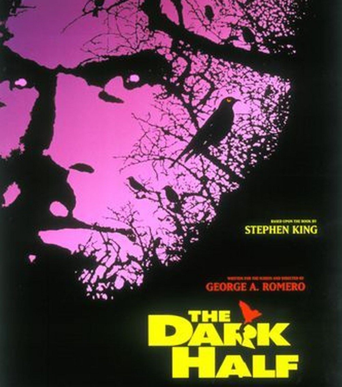 The Dark Half / Тъмната половина (1993 г.)

Този филм е адаптация на едноименния роман на Стивън Кинг, като освен режисьор, Ромеро тук е и сценарист. "Тъмната половина" разказва за писателя на трилъри Тад Бюмонт, по-известен със своя творчески псевдоним - Джордж Старк. Когато решава да се откаже от това име, Бюмонт символично погребва "Старк". Псевдонимът му обаче придобива физическа форма и започва да тормози семейството и приятелите на писателя. Понякога и с фатални последствия.