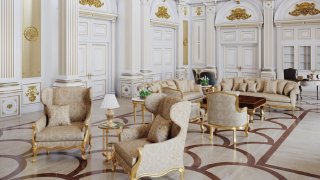 Гневът на руснаците към кичозния имот прераства в саркастичен присмех