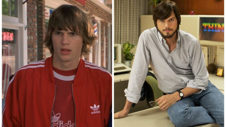 Аштън Къчър - от "Пич, къде ми е колата" до Стив Джобс
Къчър в момента е едно от големите имена на Холивуд, работи по собствен телевизионен проект за личното му ранчо, дава пари на различни стартъпи и се снима в каквото реши. А преди няколко години изигра и Стив Джобс във филм за живота на иноватора. Все още обаче си спомняме началото на кариерата му в комедията "Пич, къде ми е колата", където героят му беше идиотизиран до забавност. Самата комедия с извънземни, купища просташки шеги и една открадната кола, реално даде славата на Къчър. След това чак последваха и другите му роли, включително тази на Майкъл Келсо в "Шеметни години", която му осигури огромни средства и финансово спокойствие да се занимава с каквото му душа иска.