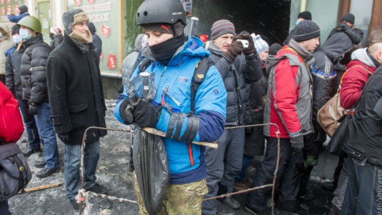 Всичко, с което може да се бие и нанасят удари в Киев, е изкупено
