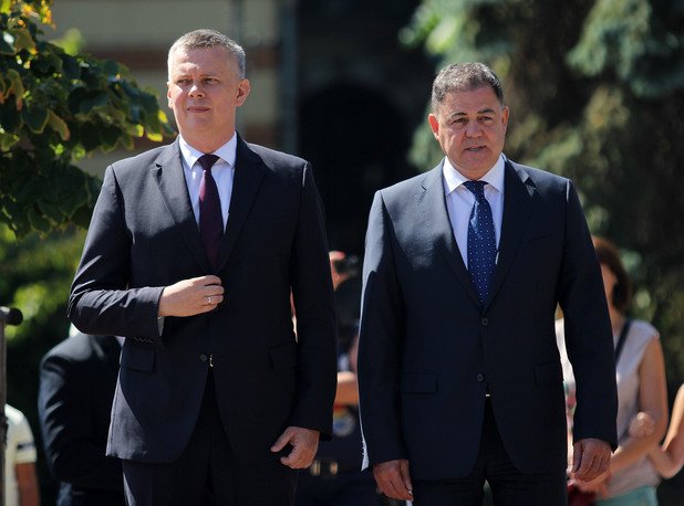 Министрите на отбраната на България и Полша Николай Ненчев и Томаш Шемоняк в София
