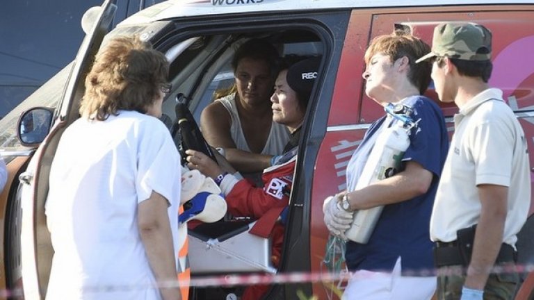 Гуо изпадна в шок след катастрофата