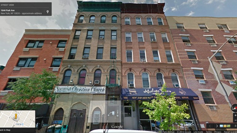 Ето как изглеждали сградите преди взрива.  Кадър от Google street view