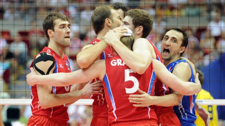 С играта си волейболистите на Русия заслужиха успеха в Световната лига