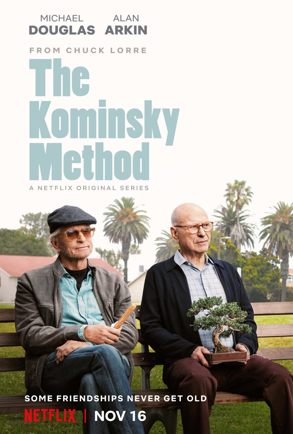 Най-добър сериал (мюзикъл или комедия): 
\"The Kominsky Method\" (Netflix) 
\"Barry\" (HBO) 
\"The Good Place\" (NBC) 
\"The Marvelous Mrs. Maisel\" (Amazon) 
\"Kidding\" (Showtime)