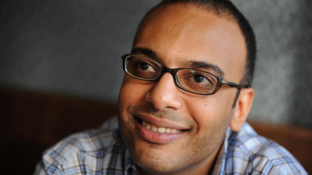 NOV 10th 2010.pics of . Hossam Bahgat,egyptian winner of human rights watch award.(COLIN MCCONNELL.T