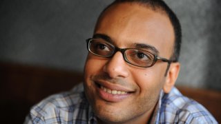 NOV 10th 2010.pics of . Hossam Bahgat,egyptian winner of human rights watch award.(COLIN MCCONNELL.T