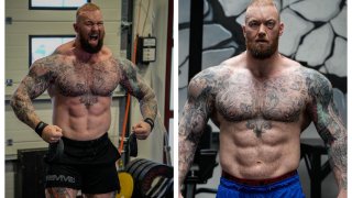 Планината от "Игра на тронове" изкара плочки на 155 кг преди боксовия си дебют