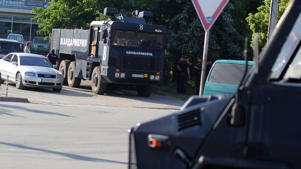 жандармерия, протест, роми, орландовци