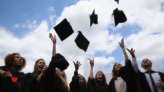 Graduates Celebrate On The Southbank