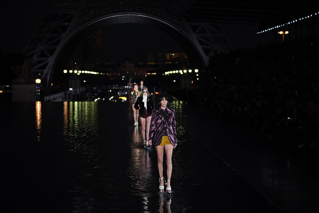 Saint Laurent : Runway - Paris Fashion Week Womenswear Spring/Summer 2019