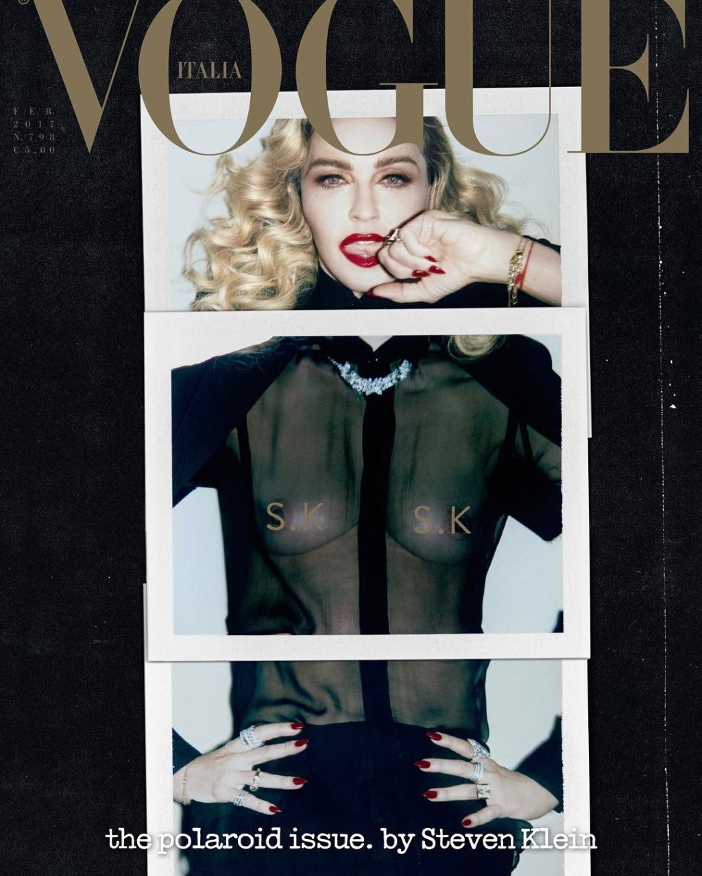 мадона, списание вог, vogue, инстаграм
