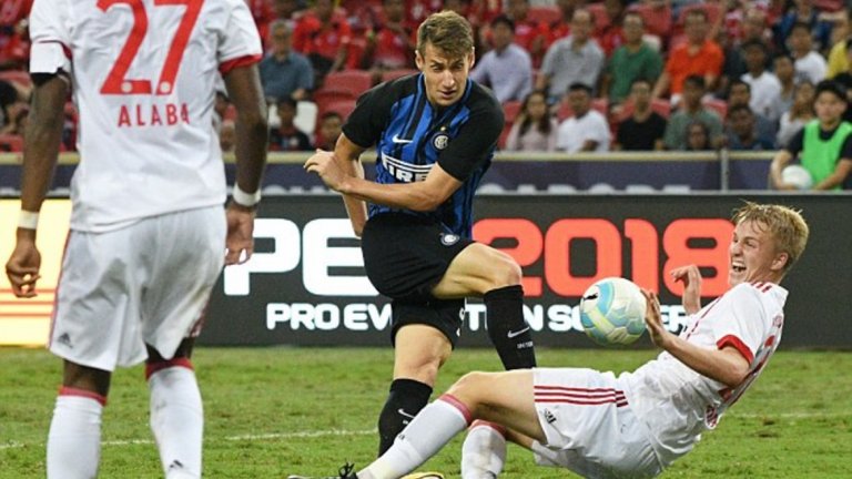 Андреа Пинамонти - 19-годишен, нападател (Интер)
Пинамонти се отличи с невероятни изяви в Примавера-та на Интер, но има само 5 двубоя за представителния тим на "нерадзурите". Отличава се с бързината си и зрялата си игра, въпреки че е само на 19. Запален фен на Интер с идол Мауро Икарди. Дали няма да ги гледаме заедно на терена?