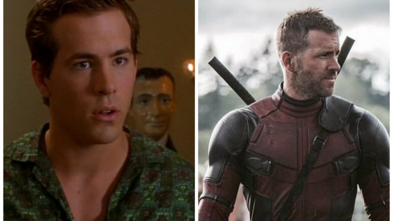 Райън Рейнолдс - от Ван Уайлдър до Дедпул
Преди години Рейнолдс беше идеалното лице за забавни персонажи в романтични комедии като "Ван Уайлдър", "Определено може би" и "Просто приятели". Ролята му на Ханибал Кинг в "Блейд 3" беше обаче бавното начало на трансформирането му в екшън актьор. И да, сега отново героите му са същите устати и забавни шегаджии, но сега междувременно и рита задници (и печели доста повече пари от това).