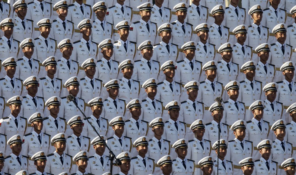 военен парад в китай