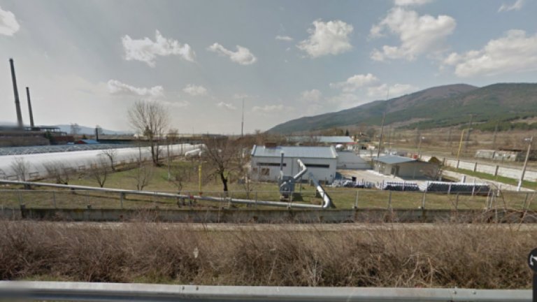 Снимка на газохранилището в Николаево.