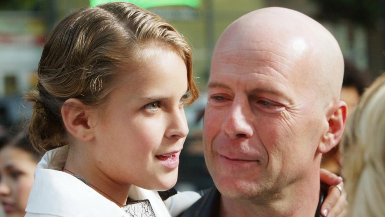 Дъщерята на Брус Уилис Талюла разказва за болестта на баща си и собствените си ментални проблеми