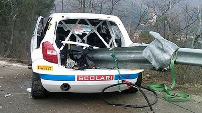 Полякът катастрофира тежко в рали "Ронде ди Андора"