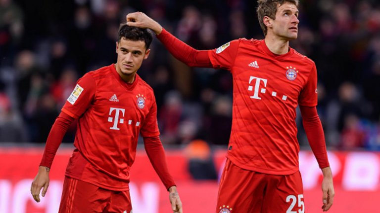 Оригиналните фланелки на Байерн не стават на Филипе Коутиньо