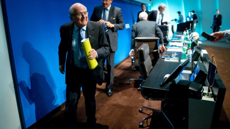 Сеп Блатер бе преизбран за президент на ФИФА на 29 май тази година