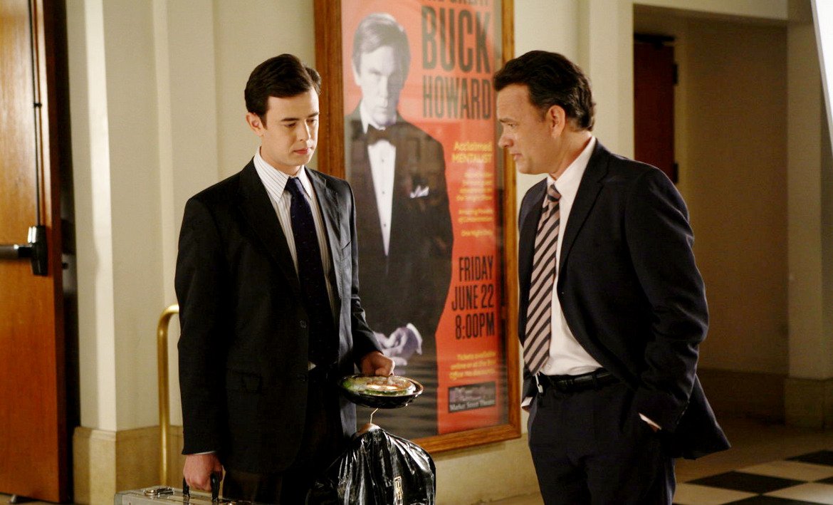 Том Ханкс и синът му Колин се появяват заедно във филма "Великият Бък Хауърд" ("The Great Buck Howard") от 2008 г. Колин играе ролята на сина, разочаровал баща си, когато решава да се откаже от следването за юрист, за да стане писател. 