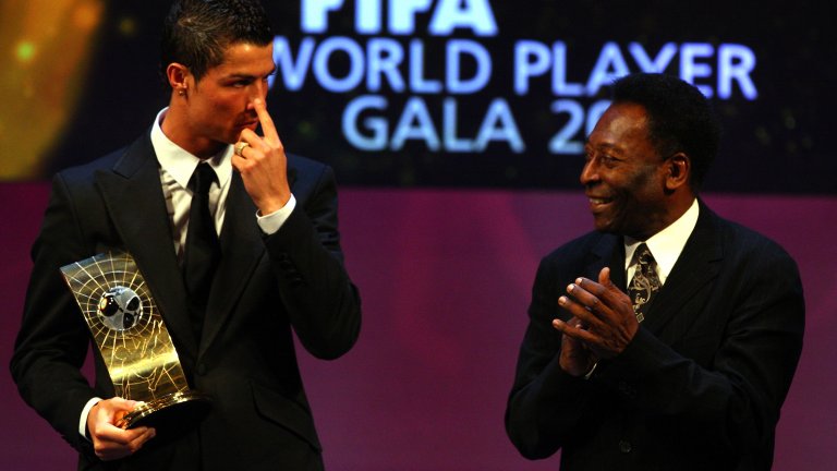 Пеле призна и поздрави Роналдо за подобряването на рекорда му