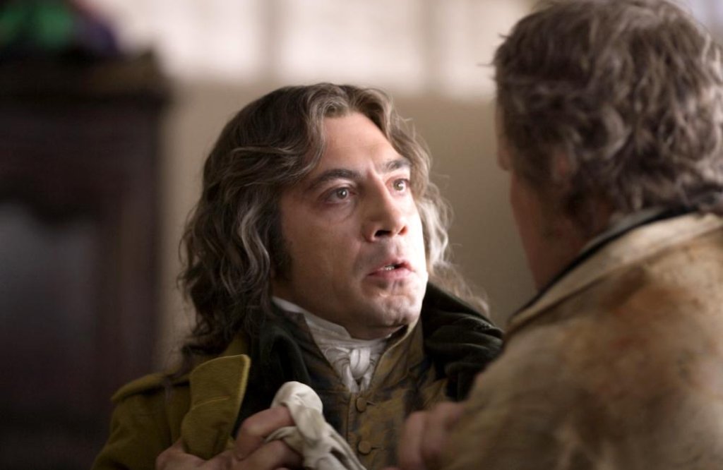 Goya\'s Ghosts (\"Призраците на Гоя\", 2006)
Бардем отново играе лошият - този път френски свещеник от времето на Революцията. А филмът не е от най-успешните и е критикуван за дръзките сцени и некоректното представяне на фактите около животът на испа