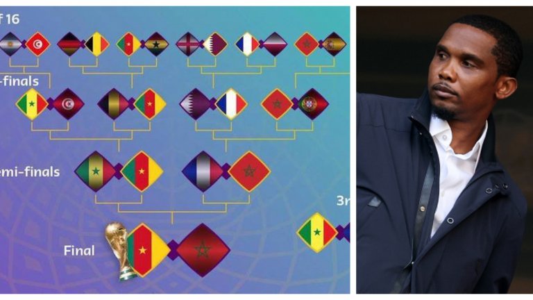 Как невероятната прогноза на Ето'о почти се сбъдна и как само той позна полуфинал Франция - Мароко