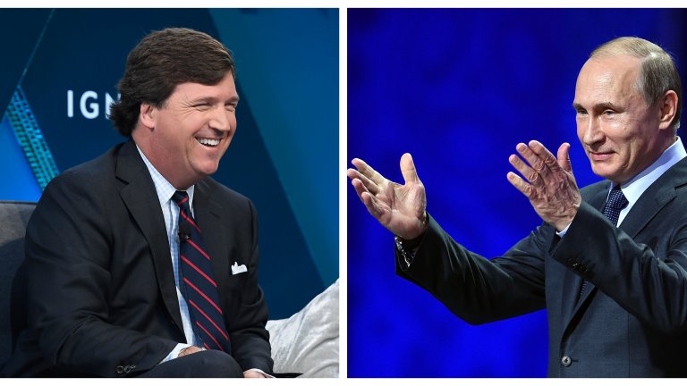 Това ще бъде първото интервю на руския президент със западен журналист, откакто започна войната в Украйна