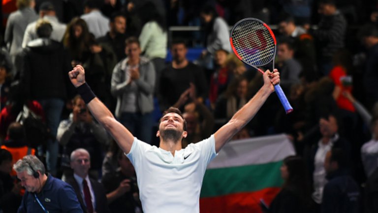 Над 1 млн. гледаха на живо победата на Григор Димитров на финалния турнир за годината