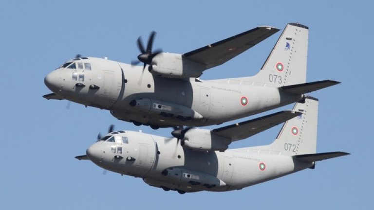 България разполага с общо три модерни тактически транспортни самолети C-27J Spartan