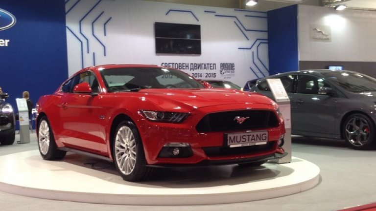 Ford Mustang вече трупа популярност в България