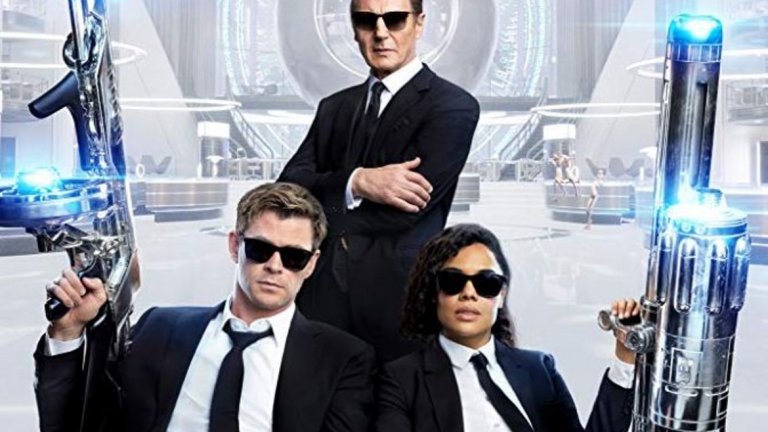 В "Men in Black International: Крис Хемсуърт и Теса Томпсън ще се борят с извънземна напаст, а същевременно филмът ще трябва да стори същото и със сериозната конкуренция в киносалоните...