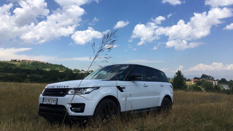 Новият Range Rover Sport дава усещане за надмощие