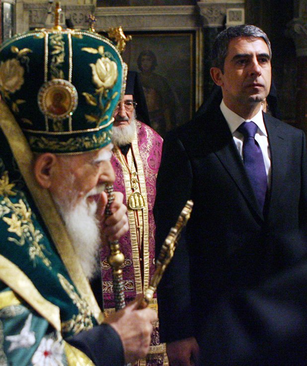 Патриарх Максим и Росен Плевнелиев