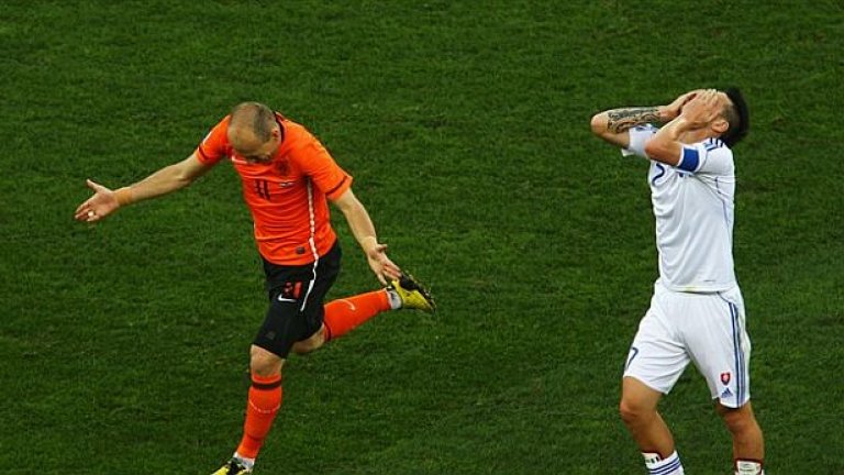 Няма кой да спре Ариен Робен, само да е здрав