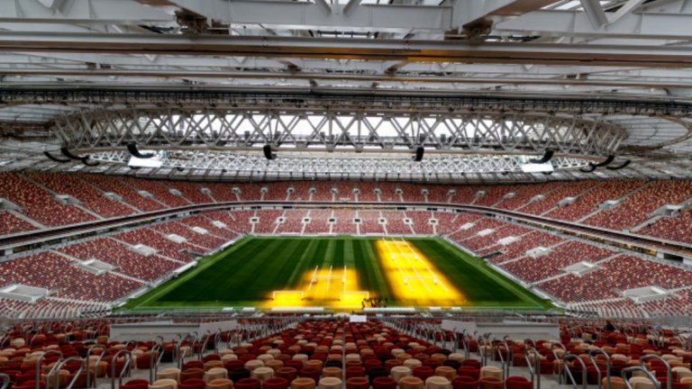 Стадион "Лужники"
Стойност — 24,5 млрд рубли, капацитет - 81 хиляди зрители
Напълно готов.