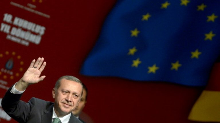 Ердоган многократно е потъпквал свободата на словото в страната си
