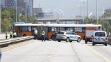 Въпреки това шофьорът на рейса сподели, че е изгубил контрол, защото спирачките му са отказали