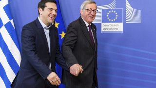 Jean-Claude Juncker, Alexis Tsipras