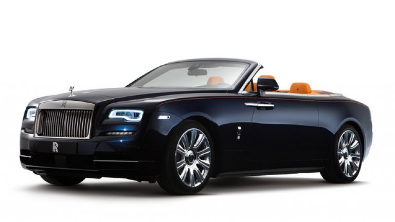Rolls Royce Dawn
Луксозен кабриолет с V12 мотор и 4 места - Dawn ще се превърне в класика за марката